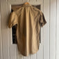 1960s Beige Umbro Work Scouts Polo Shirt Top