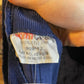 1970s Navy Blue Corduroy Dungarees Overalls