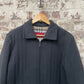 2000s Black Burberry Padded Quilted jacket Coat