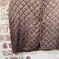 1940s British Satin Quilt Gilet Jacket