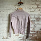 1940s Beige Knitted Wool British Cardigan Jumper