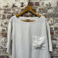 White Linen Toast Long Dress