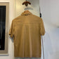 1970s Mustard Yellow Short Sleeve Polo Shirt