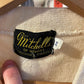 1960s Cream Wool Knitted Letterman Cardigan Jumper