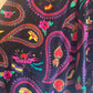 1980s Black ‘Mexican’ Patterned Skirt