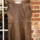 1960s Leather David Conrad Dress