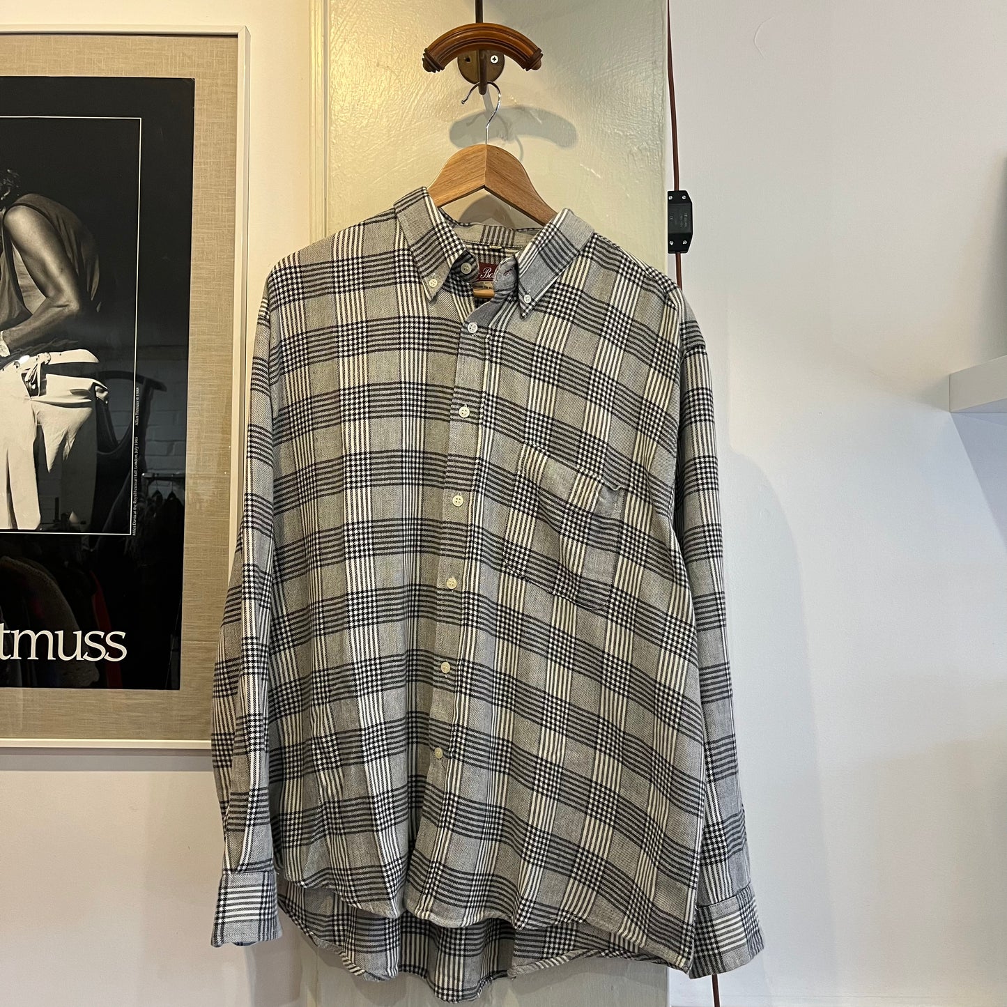 Vintage Checkered Button Up Shirt