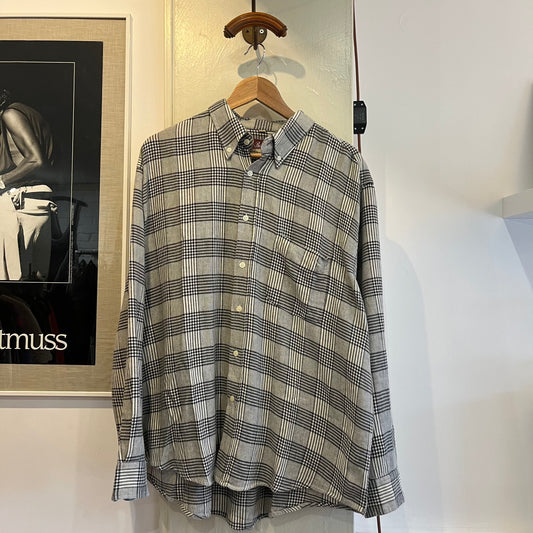 Vintage Checkered Button Up Shirt