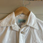 1980s White Western Cotton Lois Shirt
