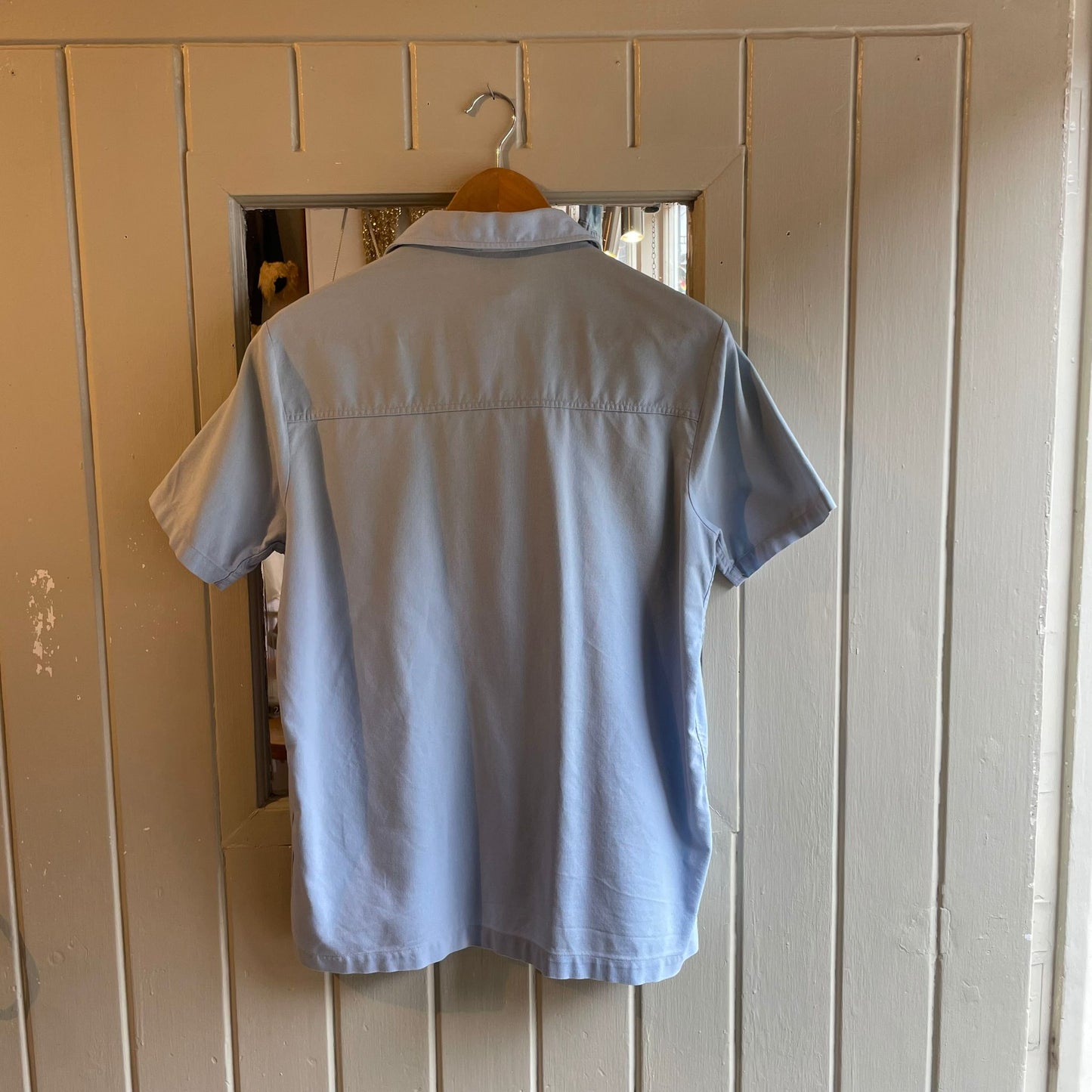 1960s Baby Blue cotton St Michaels Leisure Shirt
