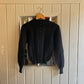 Vintage 70s/80s Black Italian Knitted Wool/Mohair Jumper