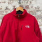 2000s Red Sherpa Lined The North Face TNF Jacket