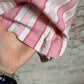 1940s Unusual British Pink Striped Shirt
