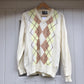 1970s Golf Argyle Knitted Jumper