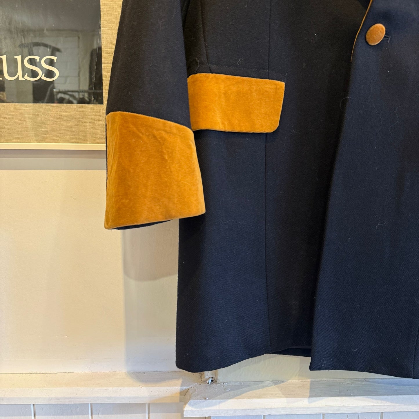 1950s Black British Teddy Boy Blazer Jacket
