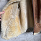 1970s Brown Leather Shearling Coat Jacket