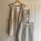 1970s Suede Two Piece