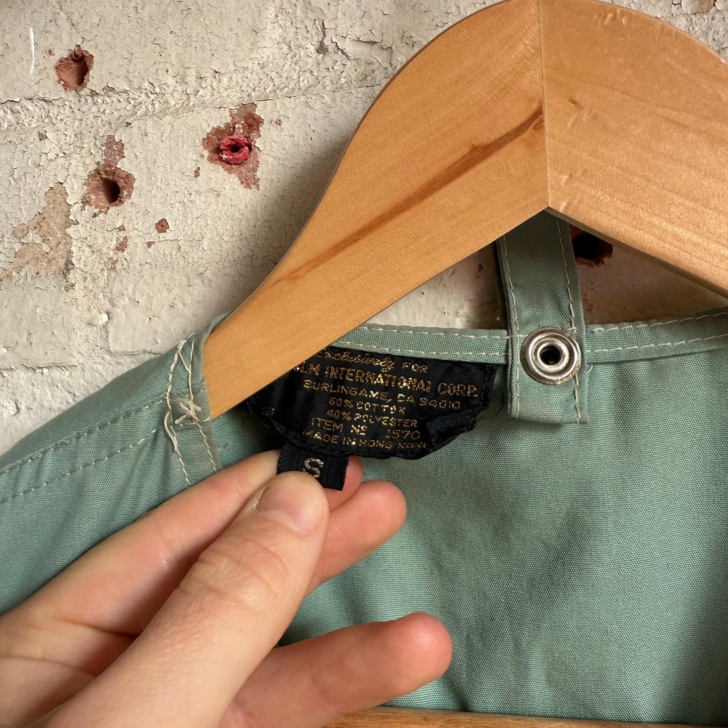 1970s Turquoise Fishing Pocket Tactical Gilet