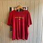 Vintage 90s Red Polo Sport Ralph Lauren Graphic T-shirt