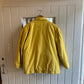 1980s Unusual Yellow Cotton Clasp Jacket