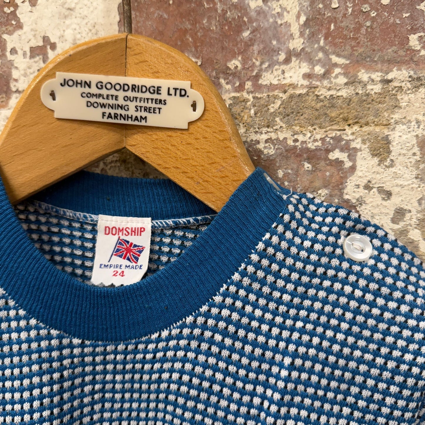 1960s Kids Patterned T-Shirt