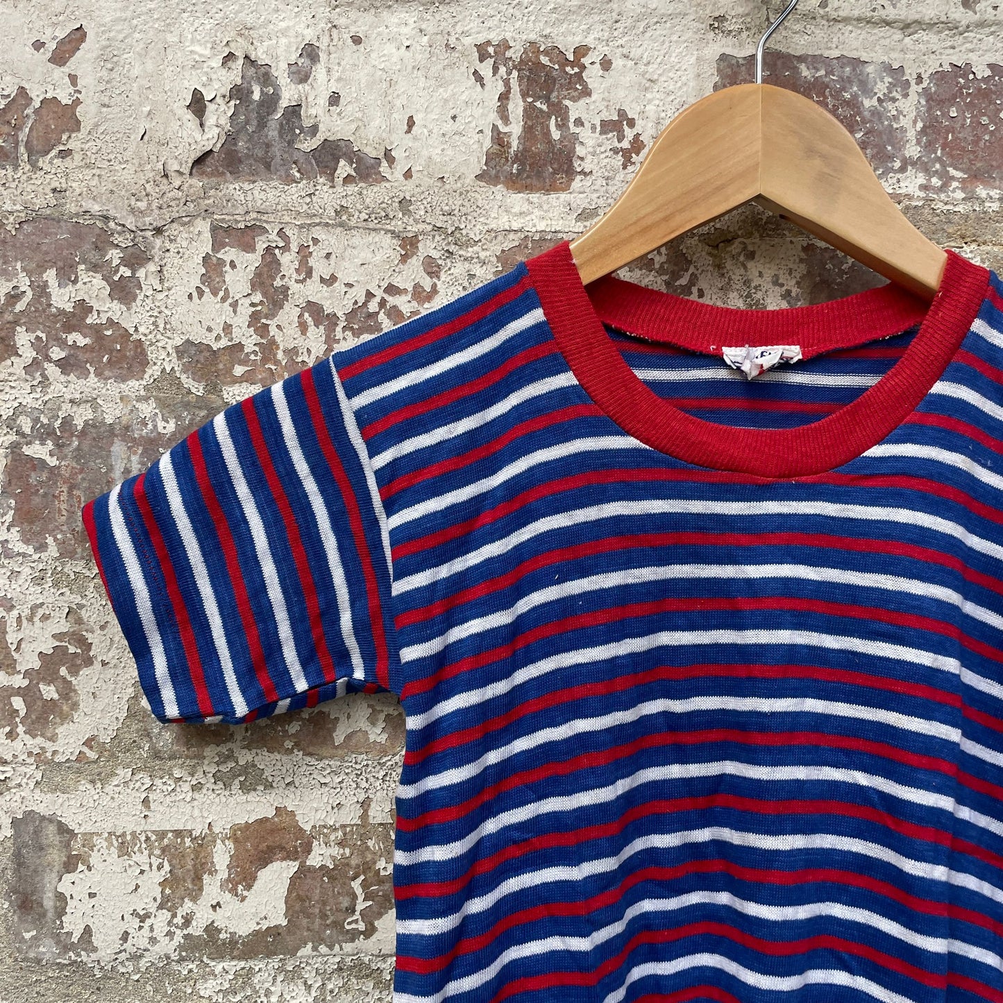 Vintage 1960s Striped British T-Shirt