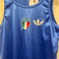 1970s Blue Adidas Italia Vest Top