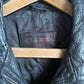 1990s Black Leather Bronx Zip Jacket