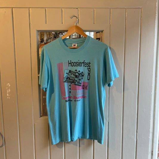 1990s Baby Blue Graphic T-Shirt