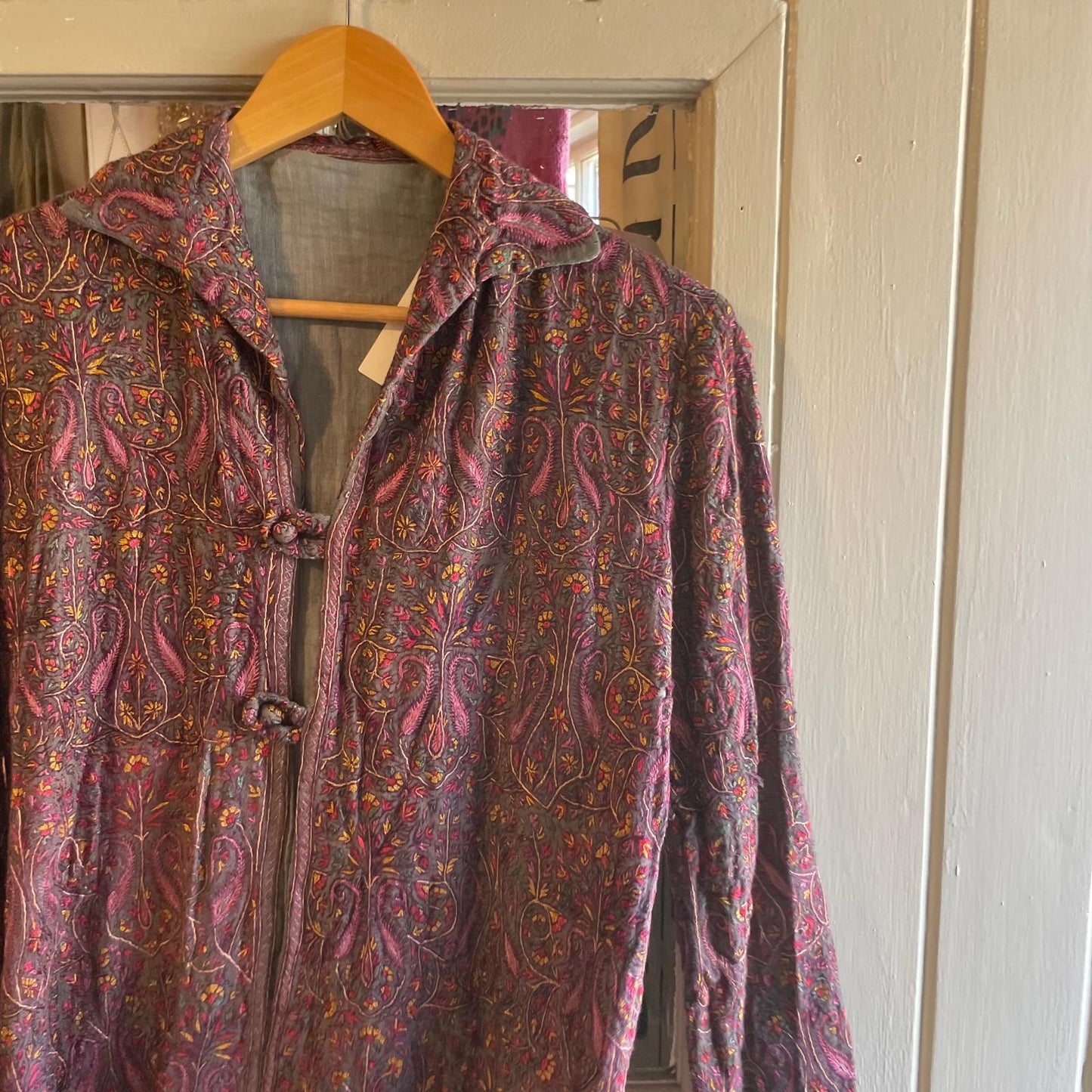 Vintage 70s/80s Purple Indian Cotton Shirt