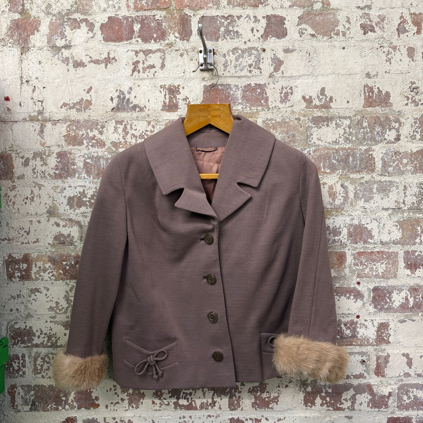 1950s Marksmoor Wool Dress Blazer Jacket