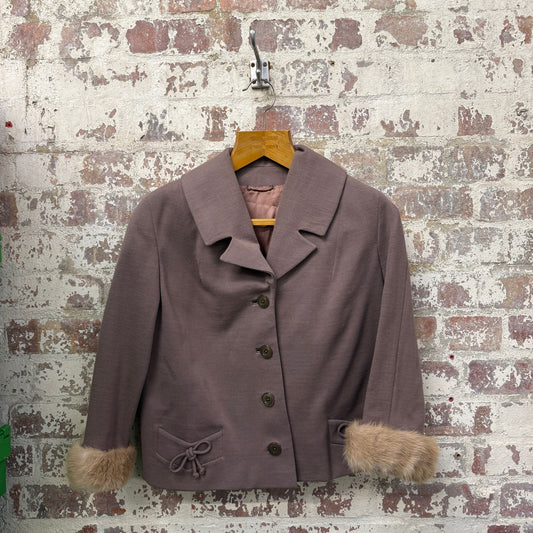 1950s Marksmoor Wool Dress Blazer Jacket