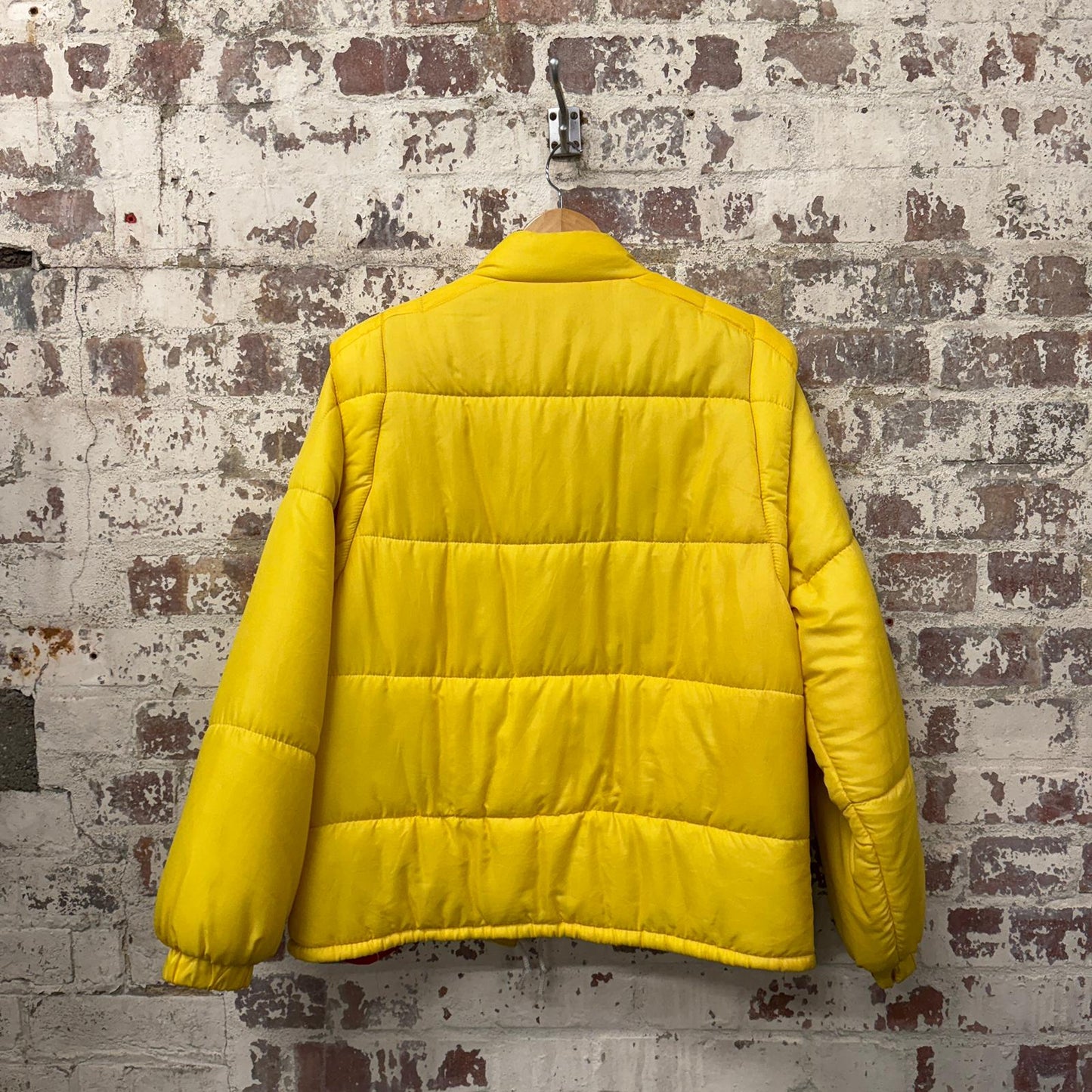 1980s Yellow Puffer Jacket