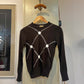 1970s Brown Light Knitted Jumper