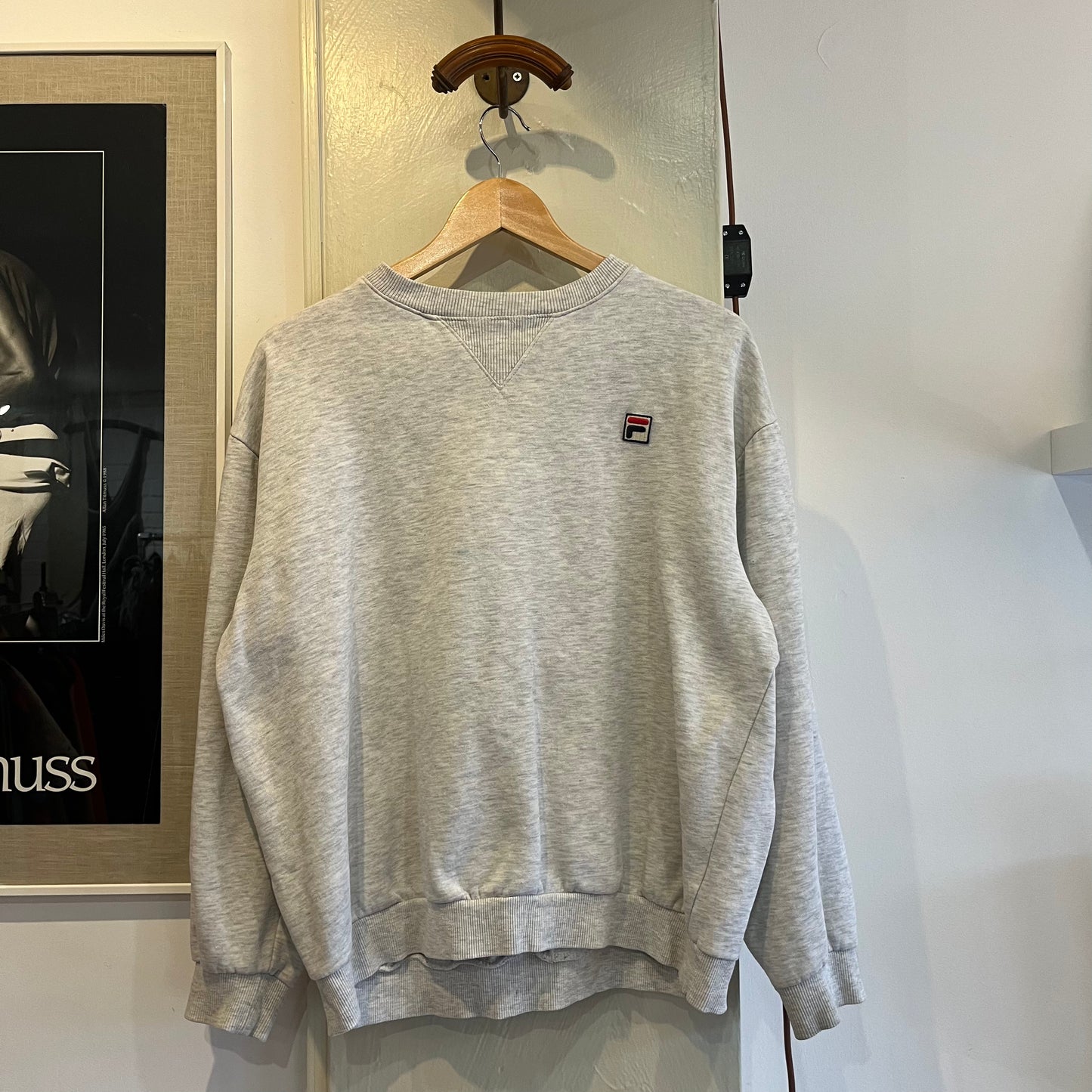 2000s Grey Fila Sweatshirt