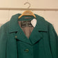 1950s Green Louis Feroud Wool Long Coat