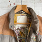 1980s Grey Down Filled Suede FILA Puffer Jacket