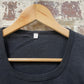 Vintage 1970s 1980s Black Blank T-Shirt