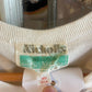 Vintage 60s/70s Cream Cotton British Thermal Style T-shirt