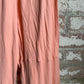 1960s Unusual Pink British Cotton Trousers