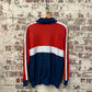 1980s Red Zip Up Track Top