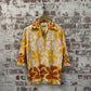 1960s Yellow Hawaiian Zip Shirt