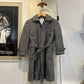 1970s Grey Wool Belted Long Coat