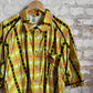 1990s Rave Uncle Sam Checkered Shirt