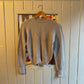 1960s Light Grey Knitted Wool Jumper