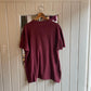 Vintage 90s Maroon Speckled Hen Graphic T-shirt