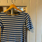 1990s Blue Laura Ashley Cotton Long Dress
