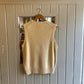 90s Cream Ralph Lauren Knitted Tank Top Sweater Vest