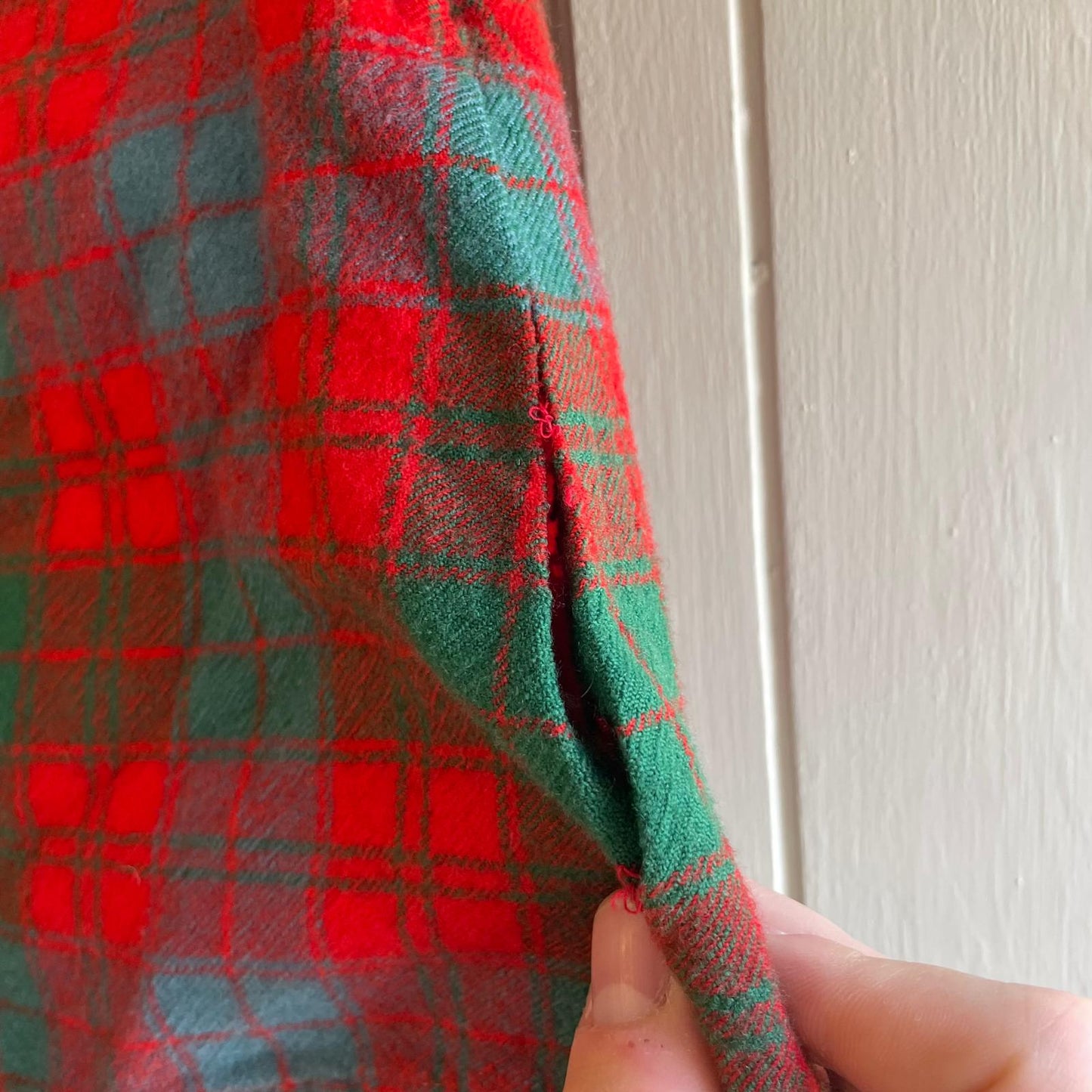 Vintage 70s/80s Tartan Check Skirt