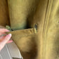 1960s Green Suede Leather Mid Jacket
